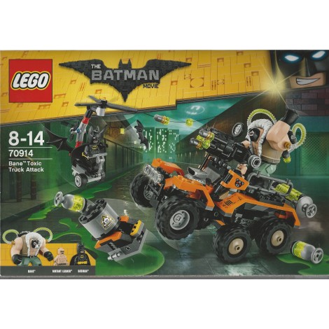 LEGO SUPER HEROES BATMAN THE MOVIE 70914 BANE TOXIC TRUCK ATTACK