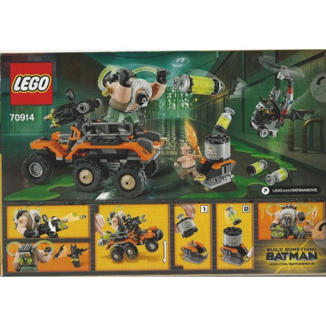 LEGO SUPER HEROES BATMAN THE MOVIE 70914 L'ATTACCO TOSSICO DI BANE