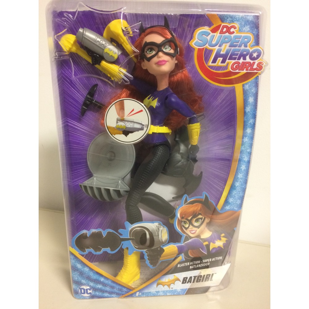 DC SUPERHERO GIRLS  BLASTER ACTION BATGIRL   Doll  DWH91 mattel