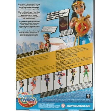 DC SUPER HERO GIRLS POWER ACTION WONDER WOMAN DTR13 Mattel