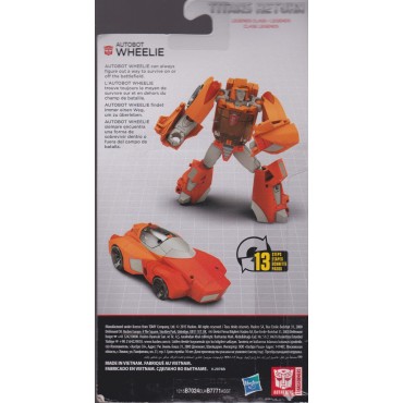 TRANSFORMERS ACTION FIGURE 3.75" - 9 cm  TITAN RETURN AUTOBOT WHEELIE  Hasbro B7024