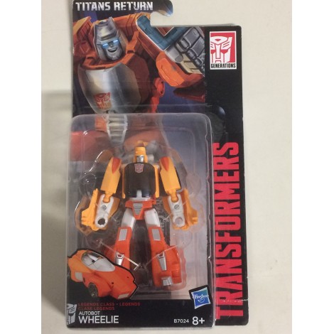 TRANSFORMERS ACTION FIGURE 3.75" - 9 cm  TITAN RETURN AUTOBOT WHEELIE  Hasbro B7024