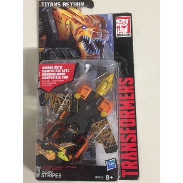 TRANSFORMERS ACTION FIGURE 3.75" - 9 cm  TITANS RETURN AUTOBOT STRIPES  Hasbro C5610