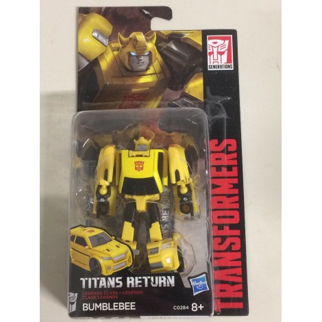 TRANSFORMERS ACTION FIGURE 3.75" - 9 cm  TITANS RETURN BUMBLEBEE Hasbro C0284