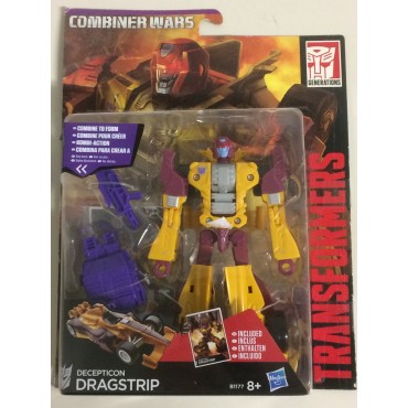 TRANSFORMERS ACTION FIGURE 5.5 " - 15 cm  DECEPTICON DRAGSHIP  Hasbro B1177GENERATIONS - COMBINER WAR DELUXE CLASS