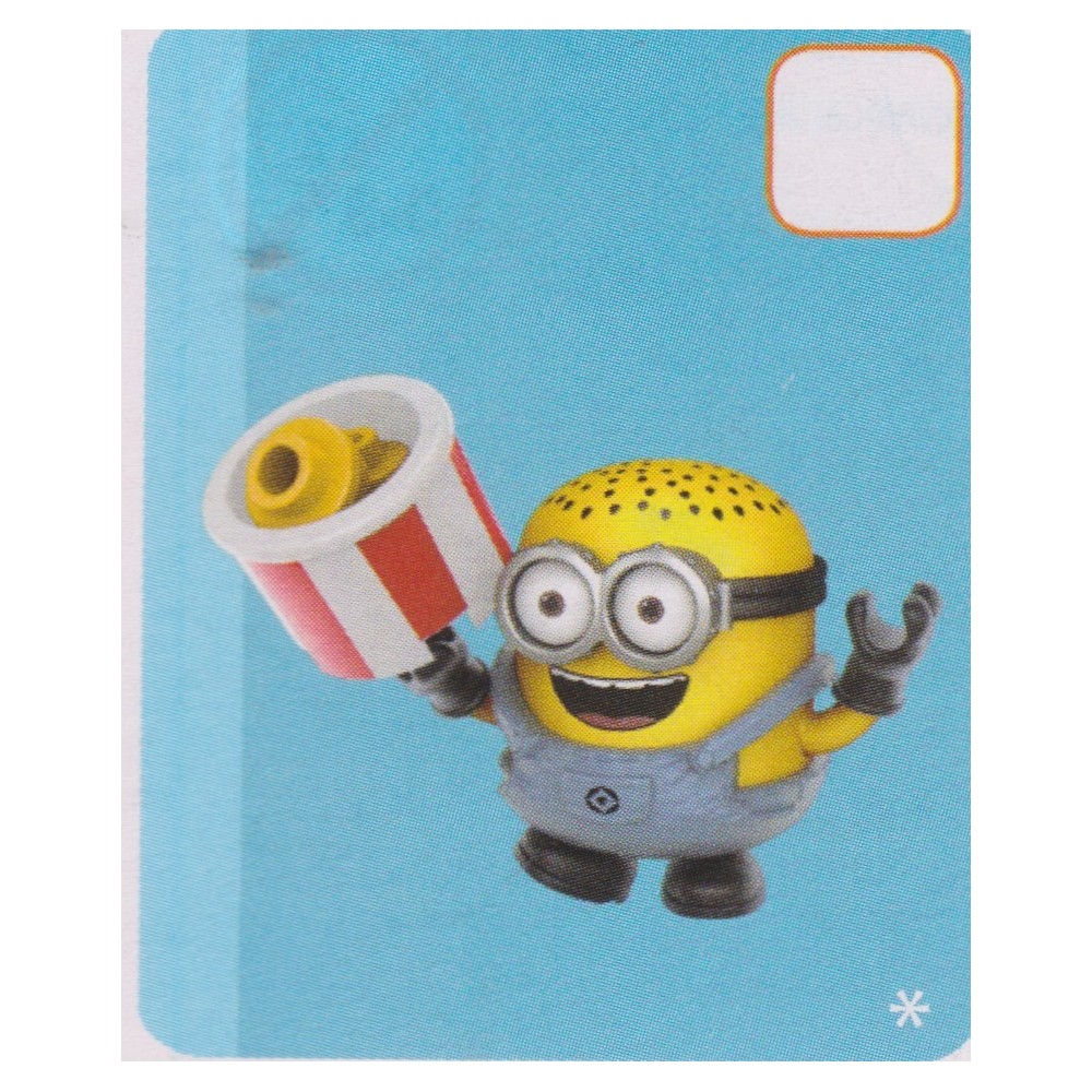 MEGA BLOKS FIGURE DESPECABLE ME - MINIONS SERIE 5 03 WITH BUCKETOF POPCORN