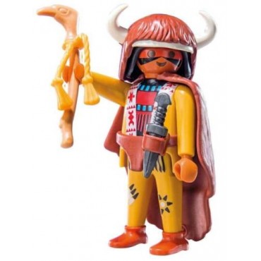 PLAYMOBIL FI?URES  9146 SERIE 11  INDIAN SAKEM