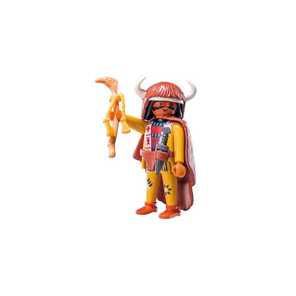 PLAYMOBIL FI?URES  9146 SERIE 11  INDIAN SAKEM