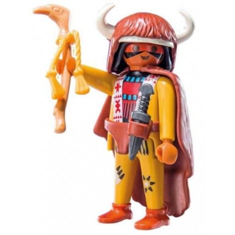 PLAYMOBIL FI?URES  9146 SERIE 11  INDIAN SAKEM