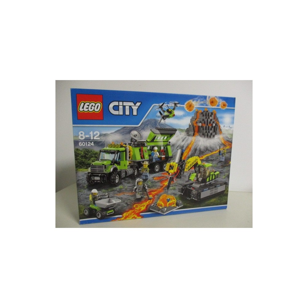 LEGO CITY 60124 VOLCANO EXPLORATION BASE