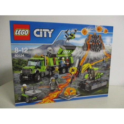 LEGO CITY 60124 VOLCANO EXPLORATION BASE