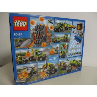 LEGO CITY 60124 VOLCANO EXPLORATION BASE