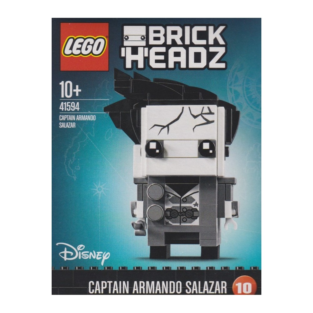 LEGO BRICKHEADZ 41594 CAPTAIN  ARMANDO SALAZAR