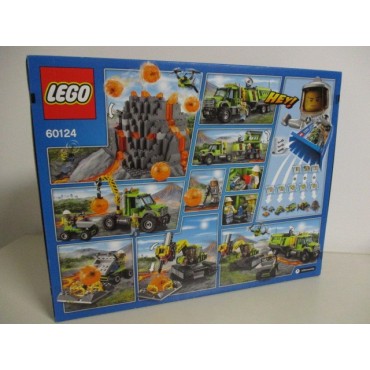 LEGO CITY 60124 VOLCANO EXPLORATION BASE