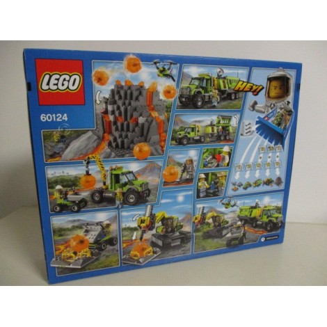 LEGO CITY 60124 VOLCANO EXPLORATION BASE