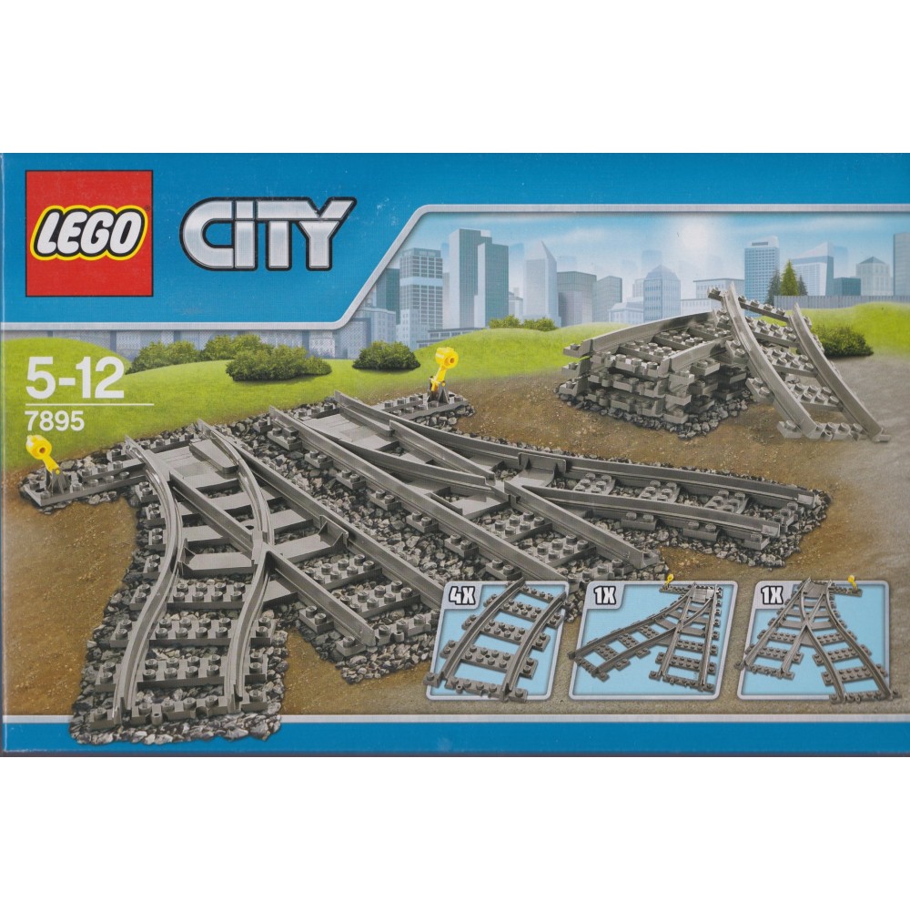 LEGO CITY 7895 SCAMBI PER LA FERROVIA