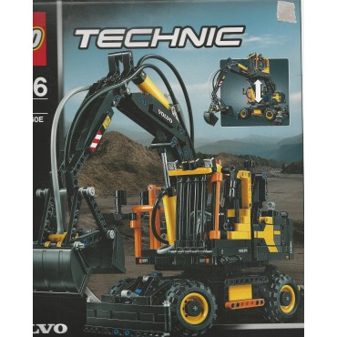 LEGO TECHNIC 42053 damaged box  VOLVO EW160E -