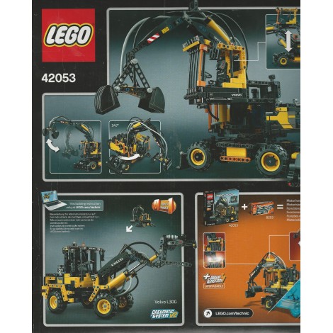 LEGO TECHNIC 42053 box VOLVO EW160E -