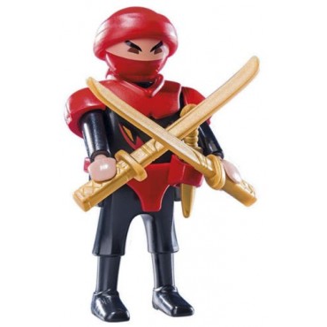 PLAYMOBIL FI?URES  9241 SERIE 12  RED NINJA