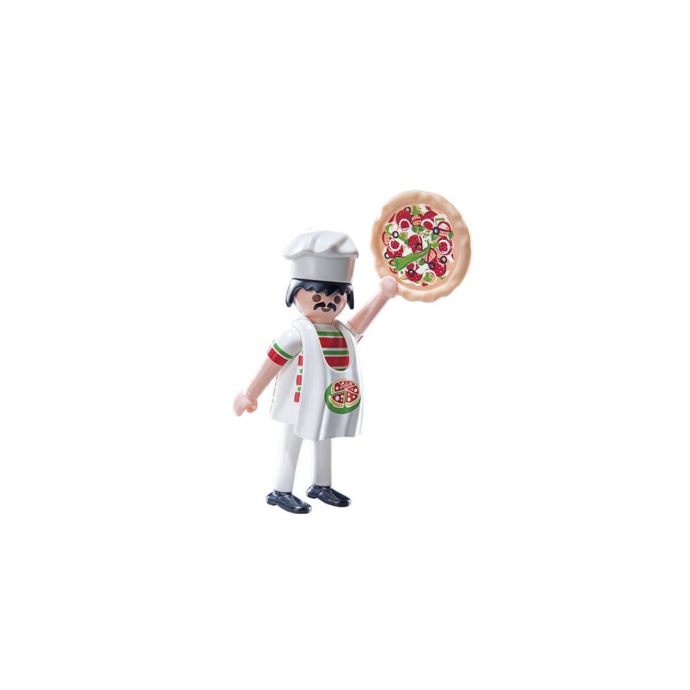 PLAYMOBIL FI?URES  9241 SERIE 12  PIZZA BAKER