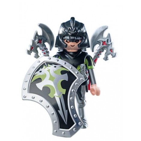 PLAYMOBIL FI?URES  9241 SERIE 12 BLACK KNIGHT