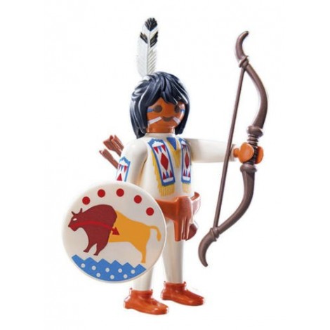 PLAYMOBIL FI?URES  9241 SERIE 12  NATIVE AMERICAN