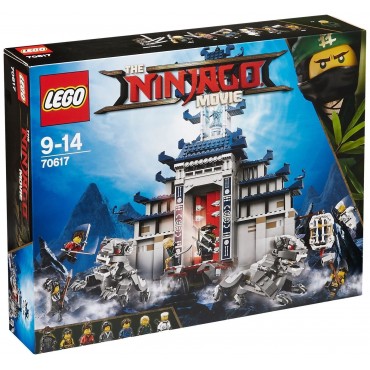 LEGO NINJAGO THE MOVIE 70617 IL TEMPIO DELLE ARMI FINALI