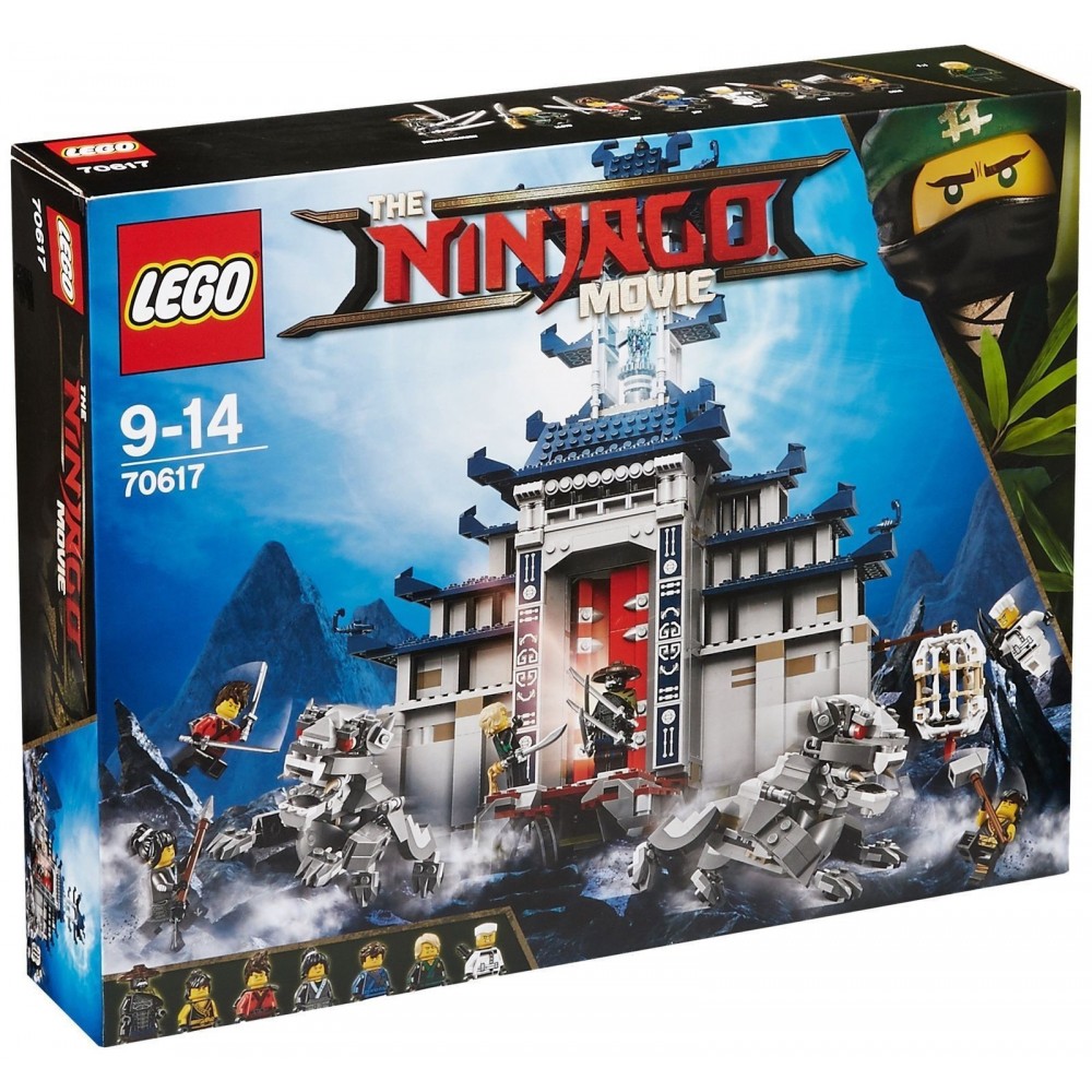 LEGO NINJAGO THE MOVIE 70617 IL TEMPIO DELLE ARMI FINALI