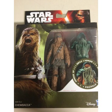 STAR WARS ACTION FIGURE  3.75 " - 9 cm ARMOUR UP CHEWBACCA hasbro B3891