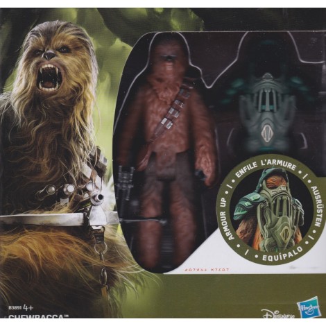 STAR WARS ACTION FIGURE  3.75 " - 9 cm ARMOUR UP CHEWBACCA hasbro B3981