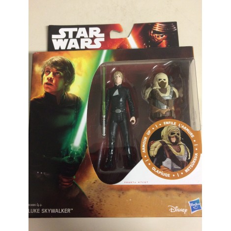 STAR WARS ACTION FIGURE  3.75 " - 9 cm ARMOUR UP LUKE SKYWALKER hasbro B3889