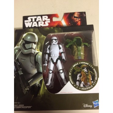 STAR WARS ACTION FIGURE  3.75 " - 9 cm ARMOUR UP FIRST ORDER STORMTROOPER hasbro B3892