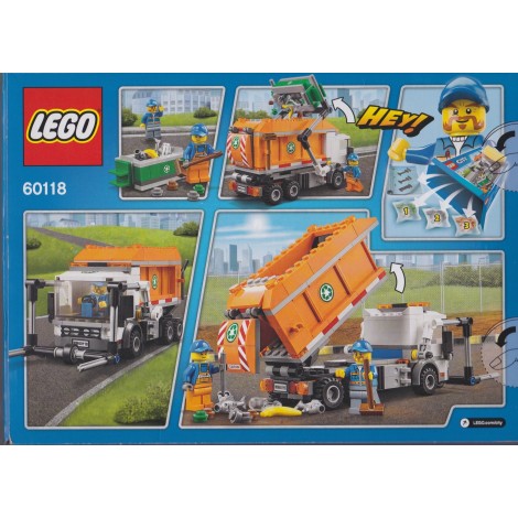 LEGO CITY 60118 CAMIONCINO DELLA SPAZZATURA