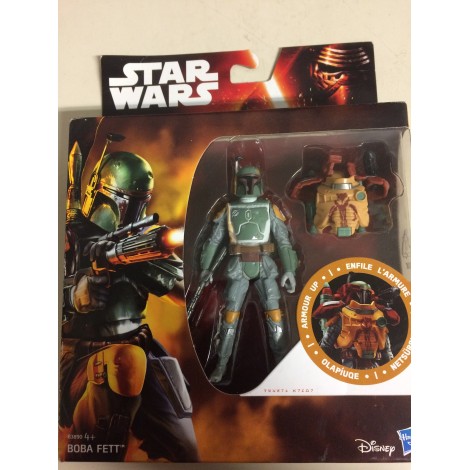 STAR WARS ACTION FIGURE  3.75 " - 9 cm ARMOUR UP BOBA FETT hasbro B3890