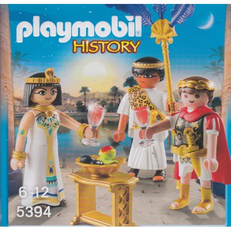 PLAYMOBIL HISTORY 5394 CEASAR AND CLEOPATRA