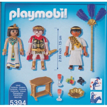 PLAYMOBIL HISTORY 5394 CEASAR AND CLEOPATRA