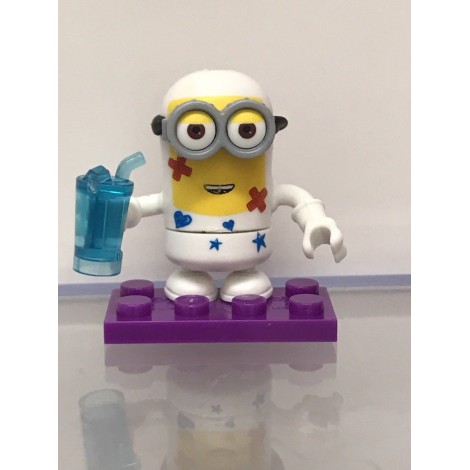 MEGA CONSTRUX FIGURE DESPECABLE ME - MINIONS SERIE 12 BASKETBALL BOB