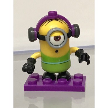 MEGA CONSTRUX FIGURE DESPECABLE ME - MINIONS SERIE 12 DJ HEARPHONES MINION