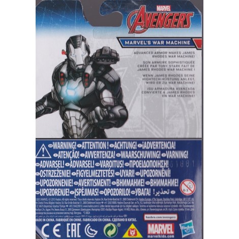 MARVEL'S AVENGERS ACTION FIGURE  3.75 " - 9 cm MARVEL'S WAR MACHINE hasbro B6618