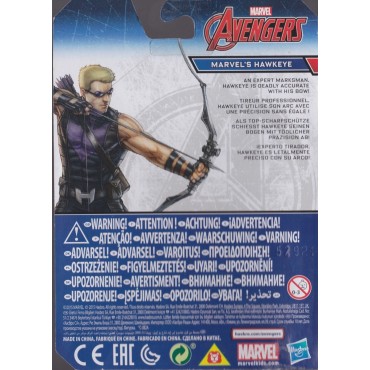 MARVEL'S AVENGERS ACTION FIGURE  3.75 " - 9 cm MARVEL'S HAWKEYE  hasbro B6617