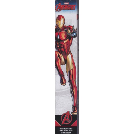 MARVEL AVENGERS  ACTION FIGURE 12 " - 30 cm IRON MAN HASBRO C0756 / B6660 TITAN HERO SERIES