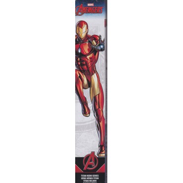 MARVEL AVENGERS  ACTION FIGURE 12 " - 30 cm IRON MAN HASBRO C0756 / B6660 TITAN HERO SERIES