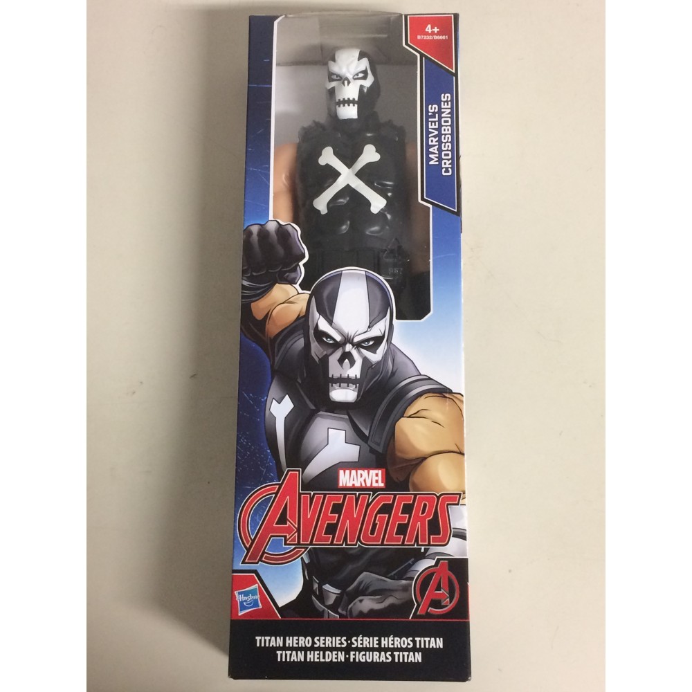 MARVEL AVENGERS  ACTION FIGURE 12 " - 30 cm MARVEL'S CROSSBONES  HASBRO B7232 / B6661 TITAN HERO SERIES