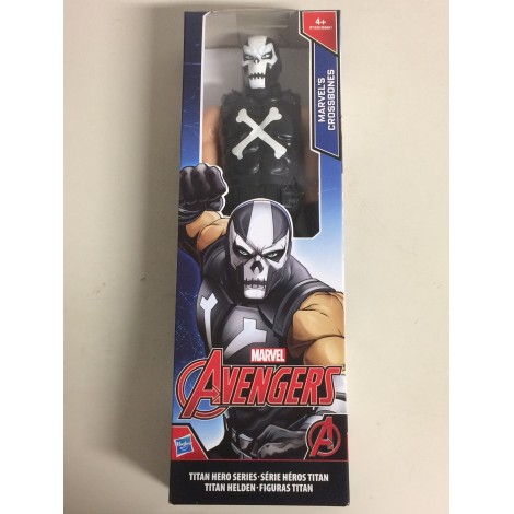 MARVEL AVENGERS  ACTION FIGURE 12 " - 30 cm MARVEL'S CROSSBONES  HASBRO B7232 / B6661 TITAN HERO SERIES