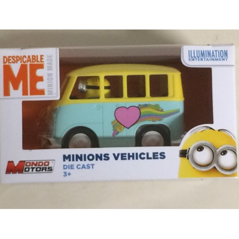 MINION VEHICLE VOLKSVAGEN VAN - DESPICABLE ME MONDO MOTORS