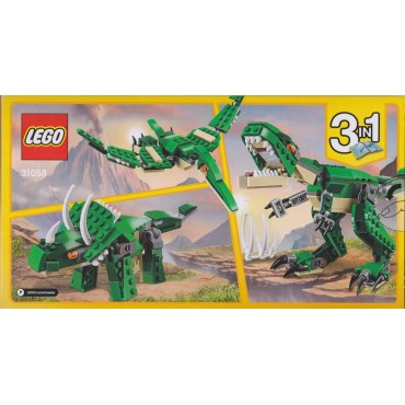 LEGO CREATOR 31058 MIGHTY DINOSAURS  3 IN 1
