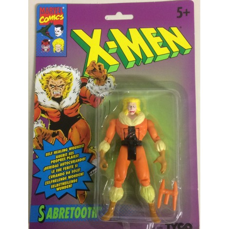 MARVEL'S X MEN ACTION FIGURE 3.75" - 9 CM  SABRETOOTH  TYCO 4939