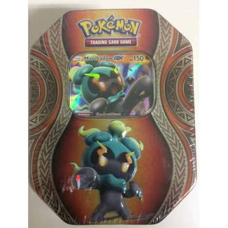 POKEMON trading card game TIN BOX MARSHADOW GX English cards