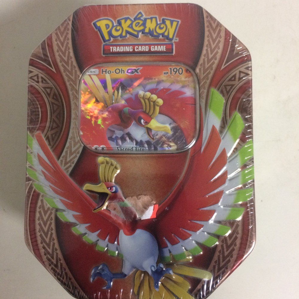 POKEMON trading card game TIN BOX HO - OH GX English cards