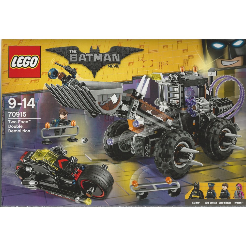 LEGO SUPER HEROES BATMAN THE MOVIE 70915 LA DOPPIA DEMOLIZIONE DI TWO FACE